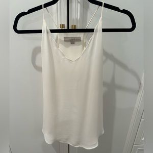 LOFT ivory tank top